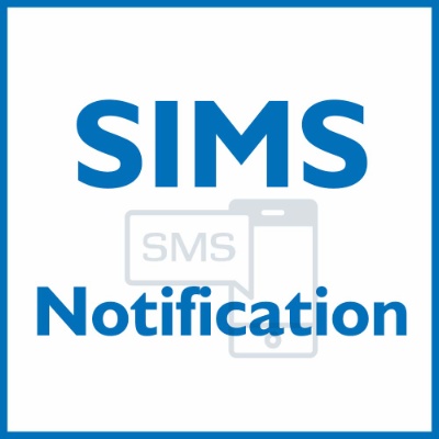 SIMS - Notifikation via SMS